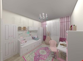 OÜ Songo - примеры работ: Комната для девочки 5 лет. - фото №1