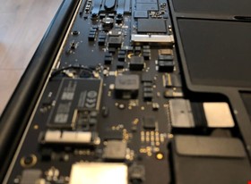 Lirepaigaldus - näited töödest: Macbook Air (Arvuti remont) - foto nr.3
