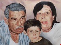 Дарья Скирда - fotod töödest: Семейный портрет 